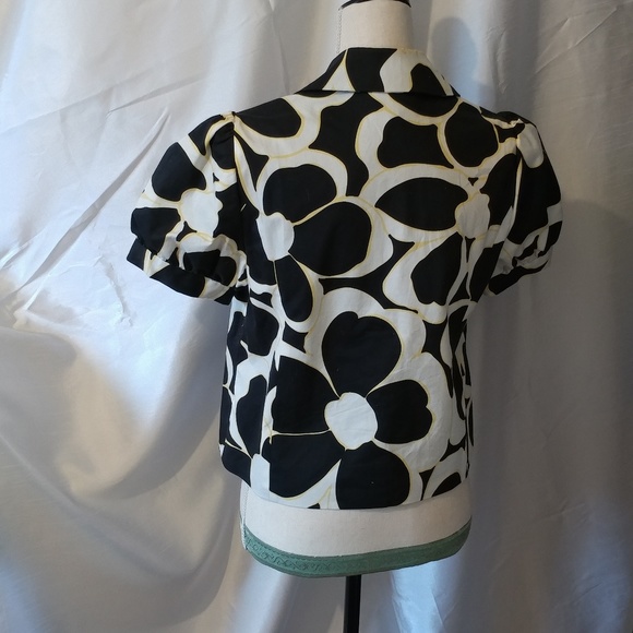 International Concepts Floral Short Sleeve Blazer - Picture 3 of 4